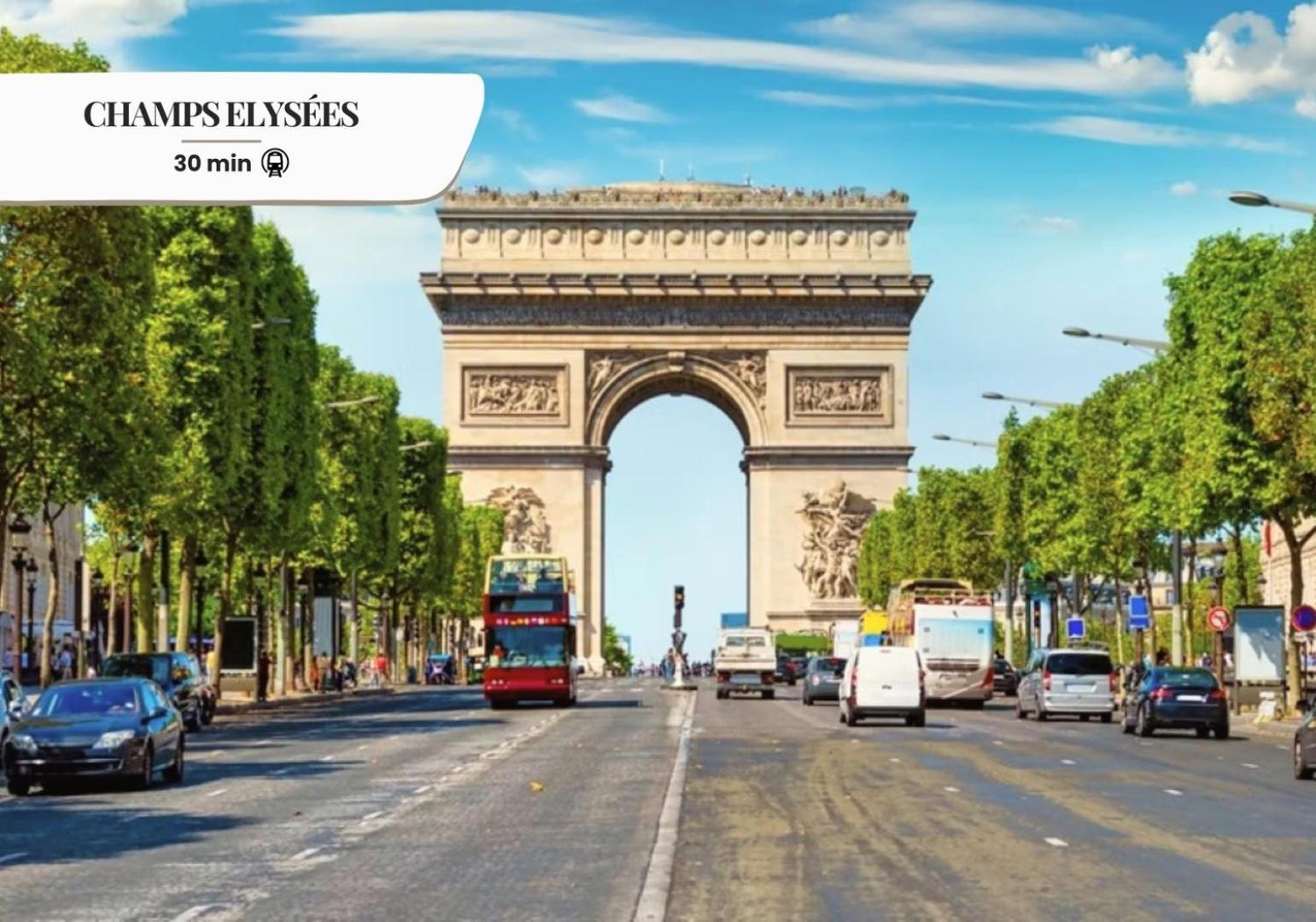 866 Suite Lilas - Superbe Appartement Montreuil  Luaran gambar